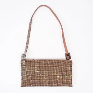 Benedetta Bruzziches Your Best Friend La Grande Rose Gold Crystal Silk