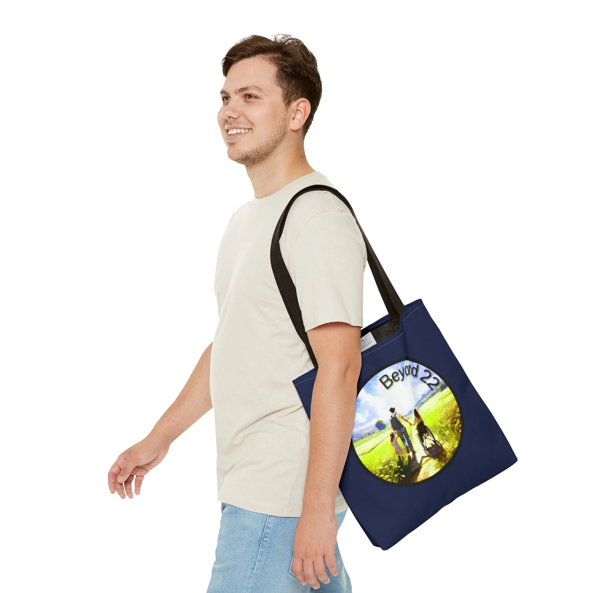 Beyond 22 Support - Tote Bag (AOP)