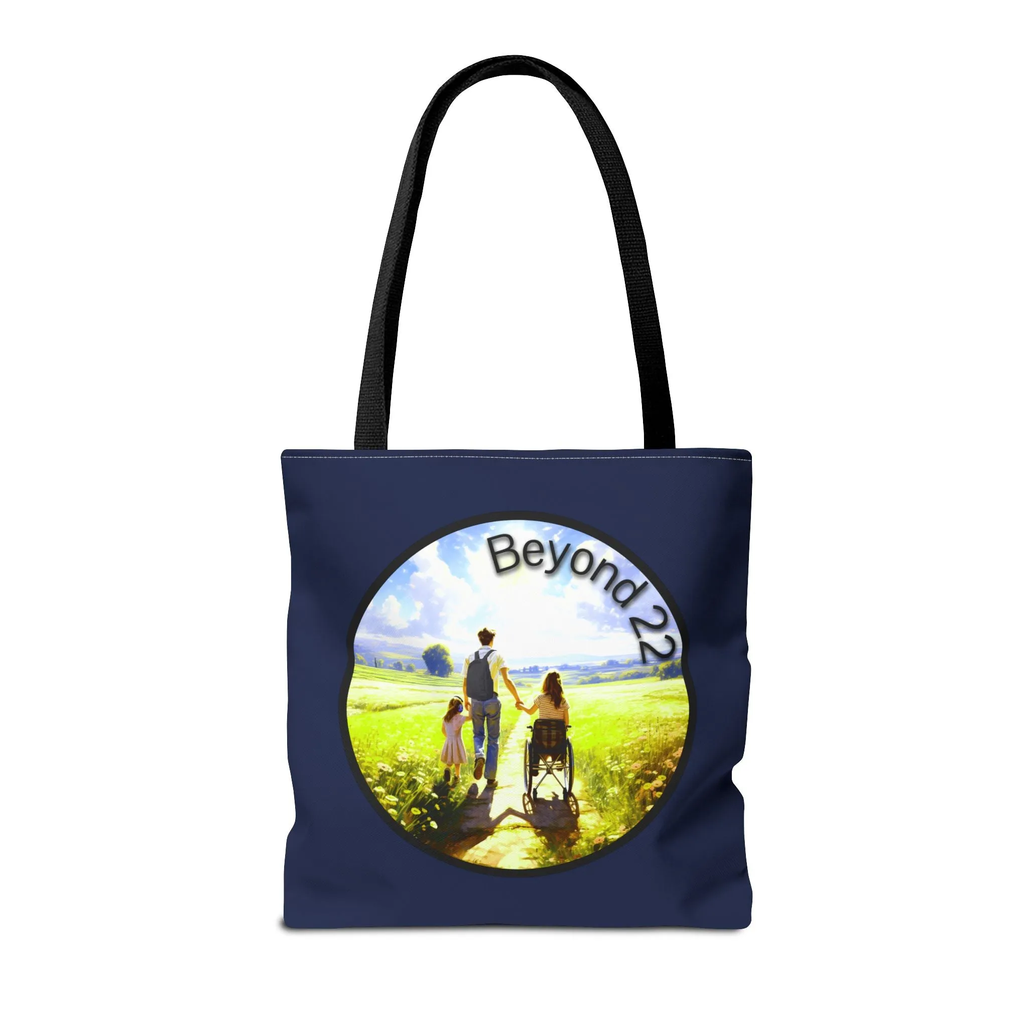 Beyond 22 Support - Tote Bag (AOP)