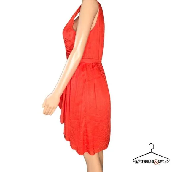 BHLDN Quillaree Vivacity Shift Dress Coral