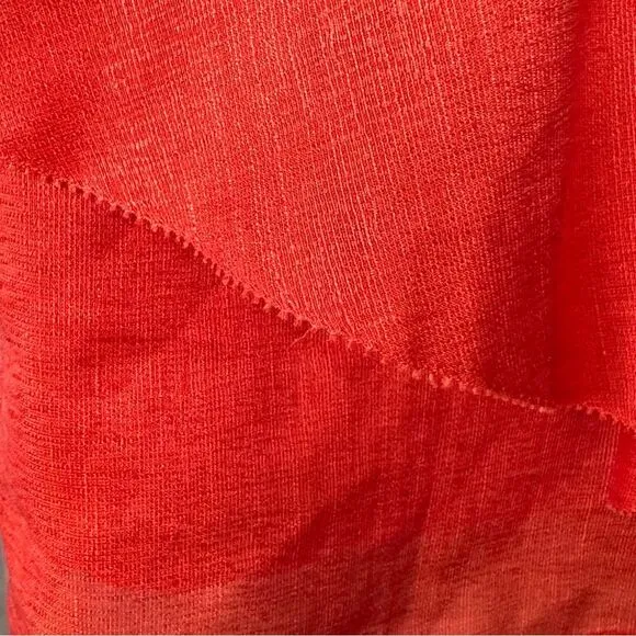 BHLDN Quillaree Vivacity Shift Dress Coral