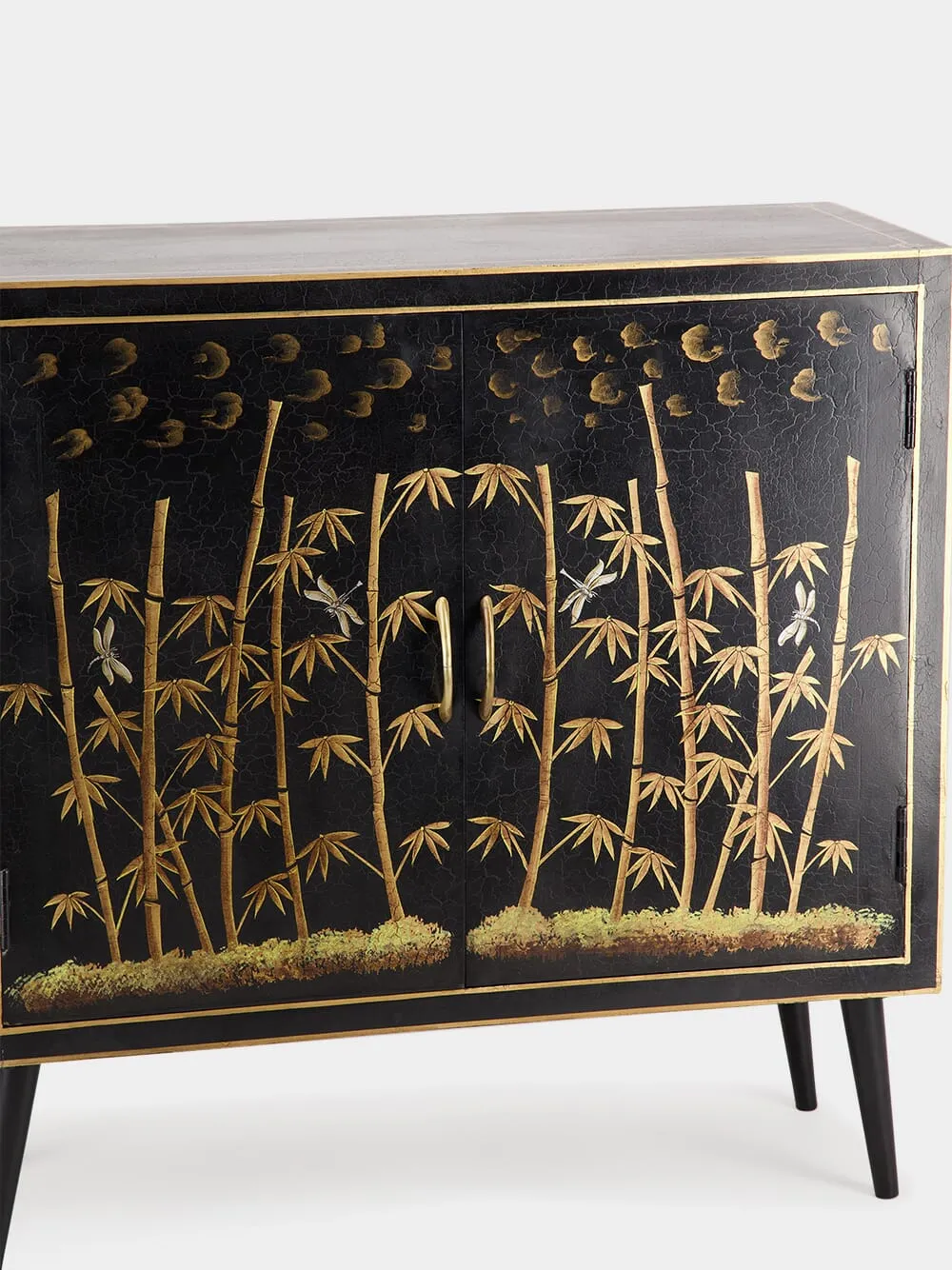 Black Bamboo Cabinet