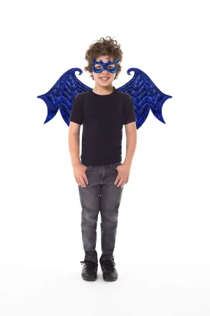 Blue Dragon Wing & Mask Set