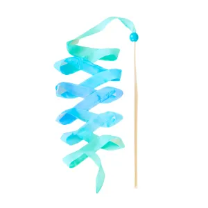 Blue Silk Streamer