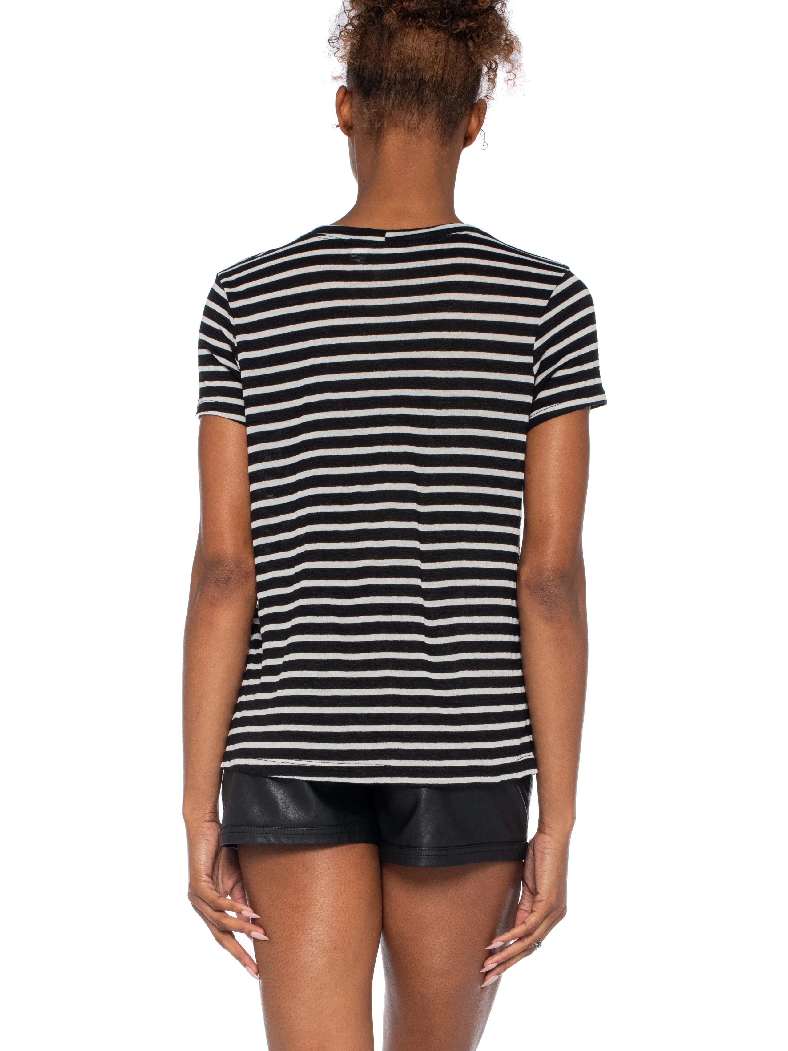 Boy Tee Vented Hem Short Sleeve