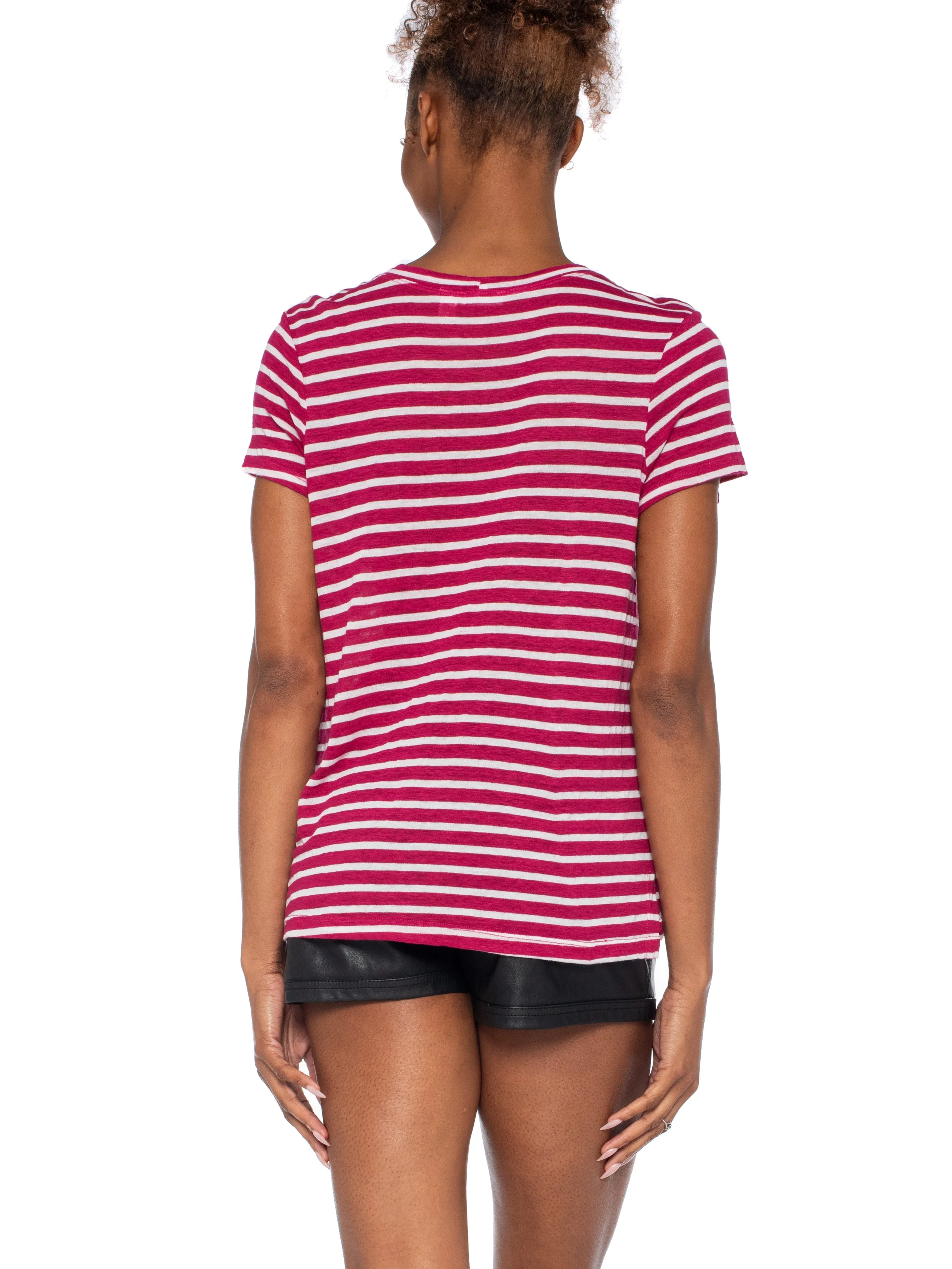 Boy Tee Vented Hem Short Sleeve