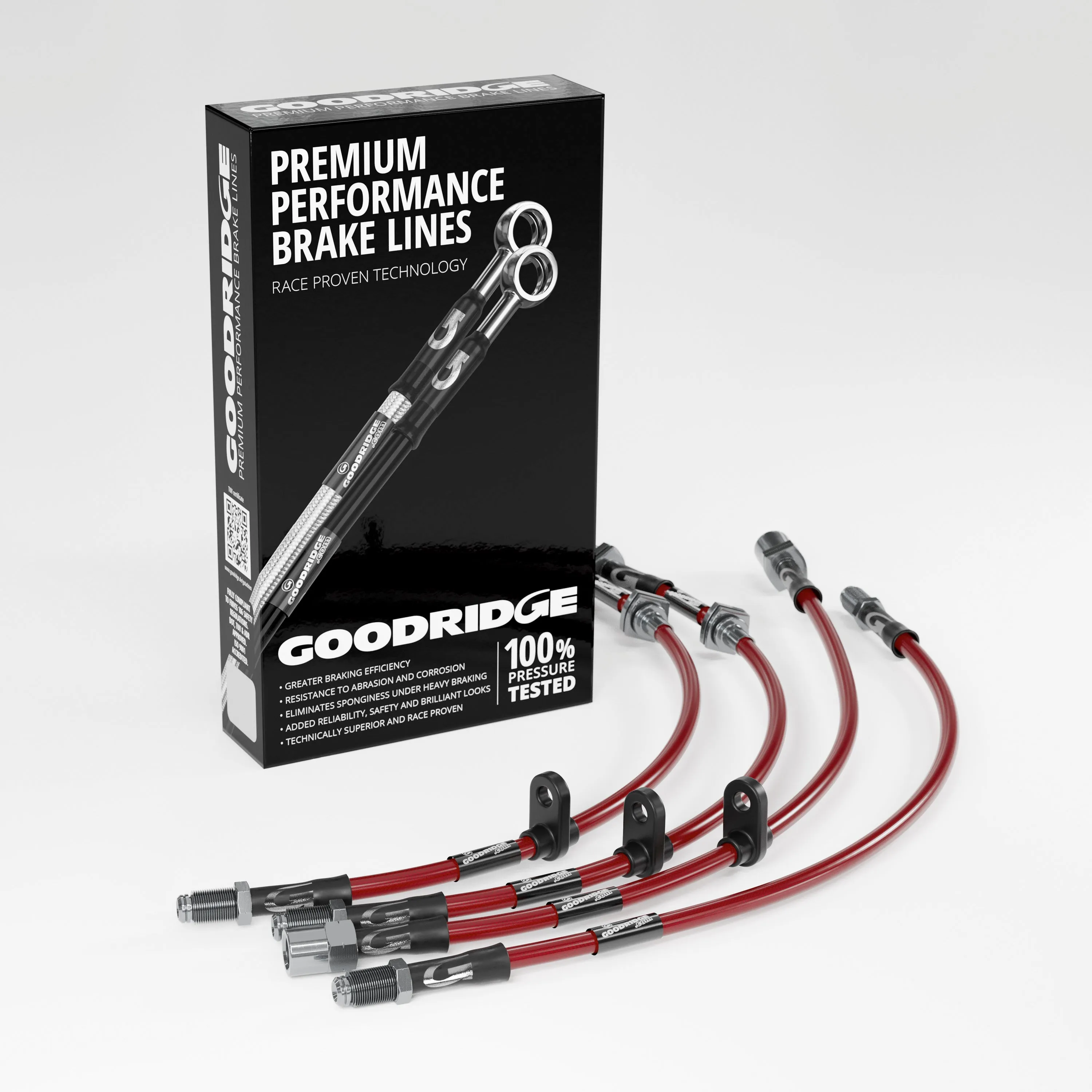 BRAKE HOSE KIT FOR AUDI A3 CONVERTIBLE (8V7, 8VE) 2.0 TDI QUATTRO PR NO. 0N1 03/2014>