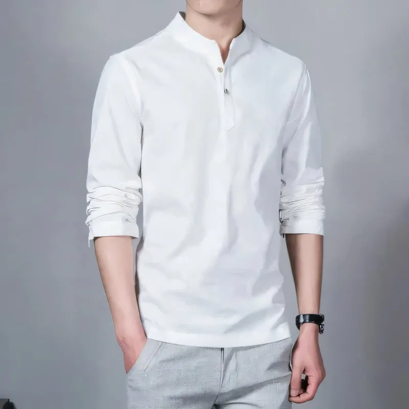 Branford Cotton Linen Blend Shirt