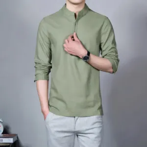 Branford Cotton Linen Blend Shirt