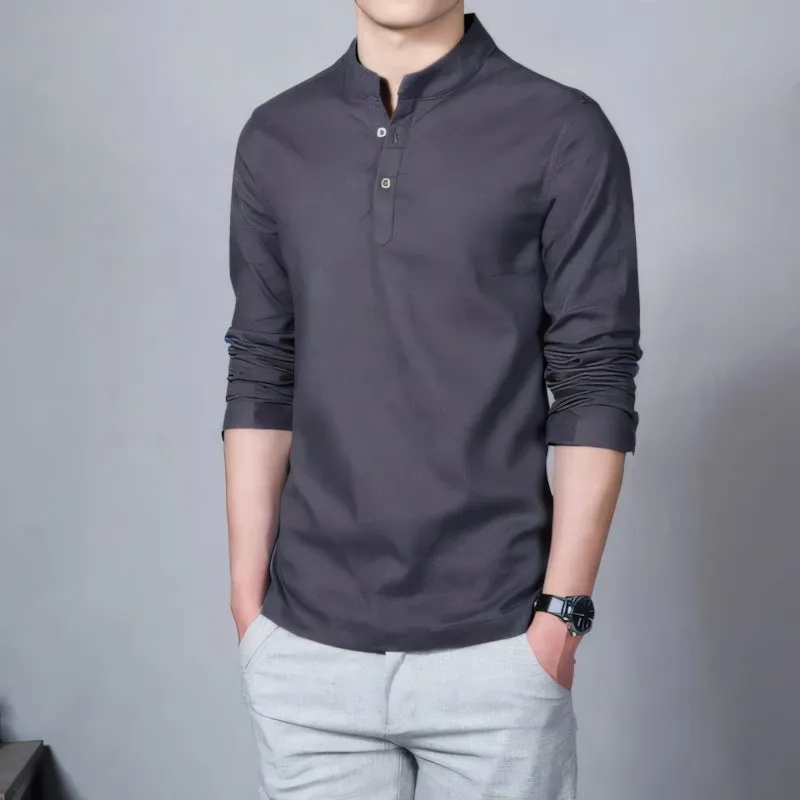 Branford Cotton Linen Blend Shirt