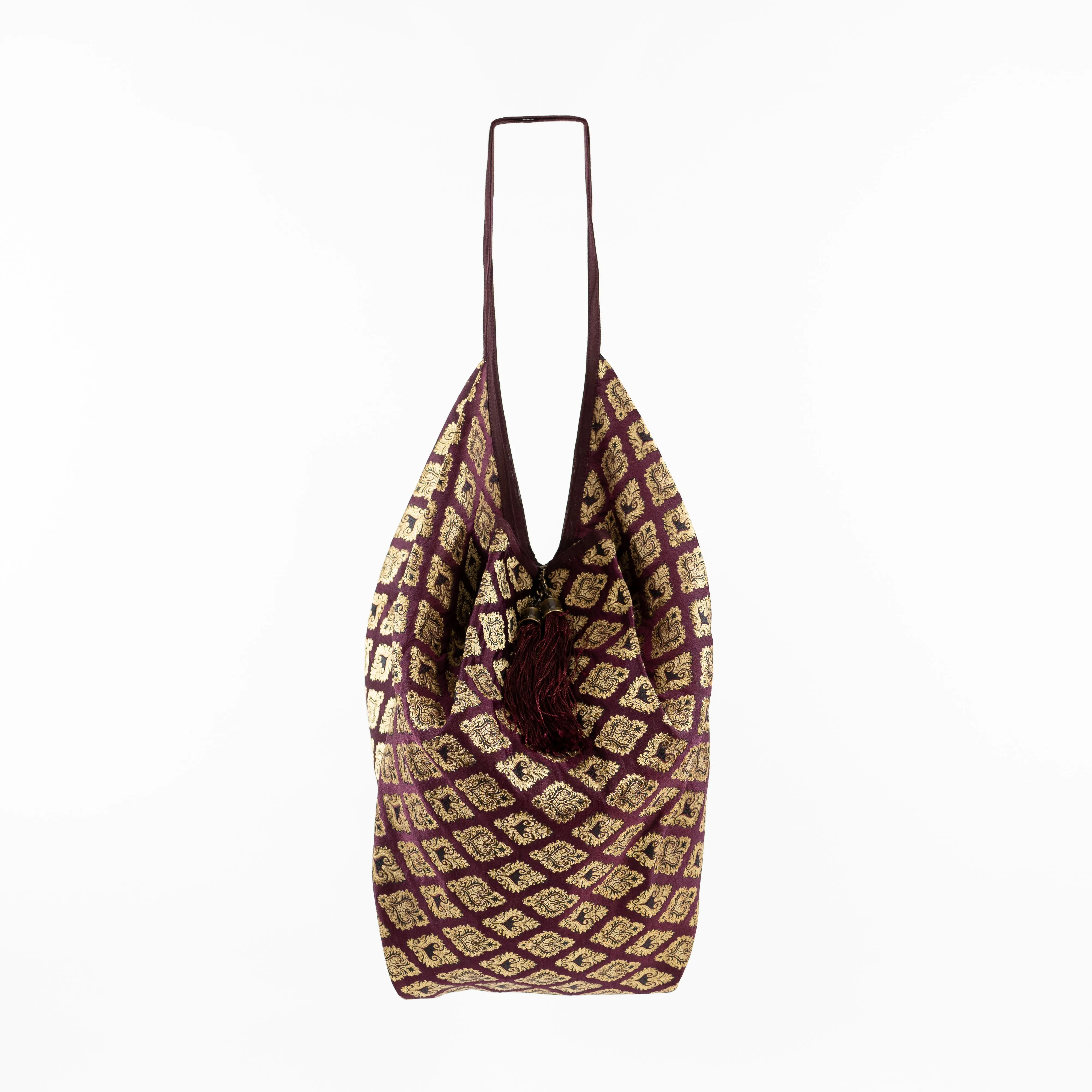 Bridal Wine Red | Banaras Jhola