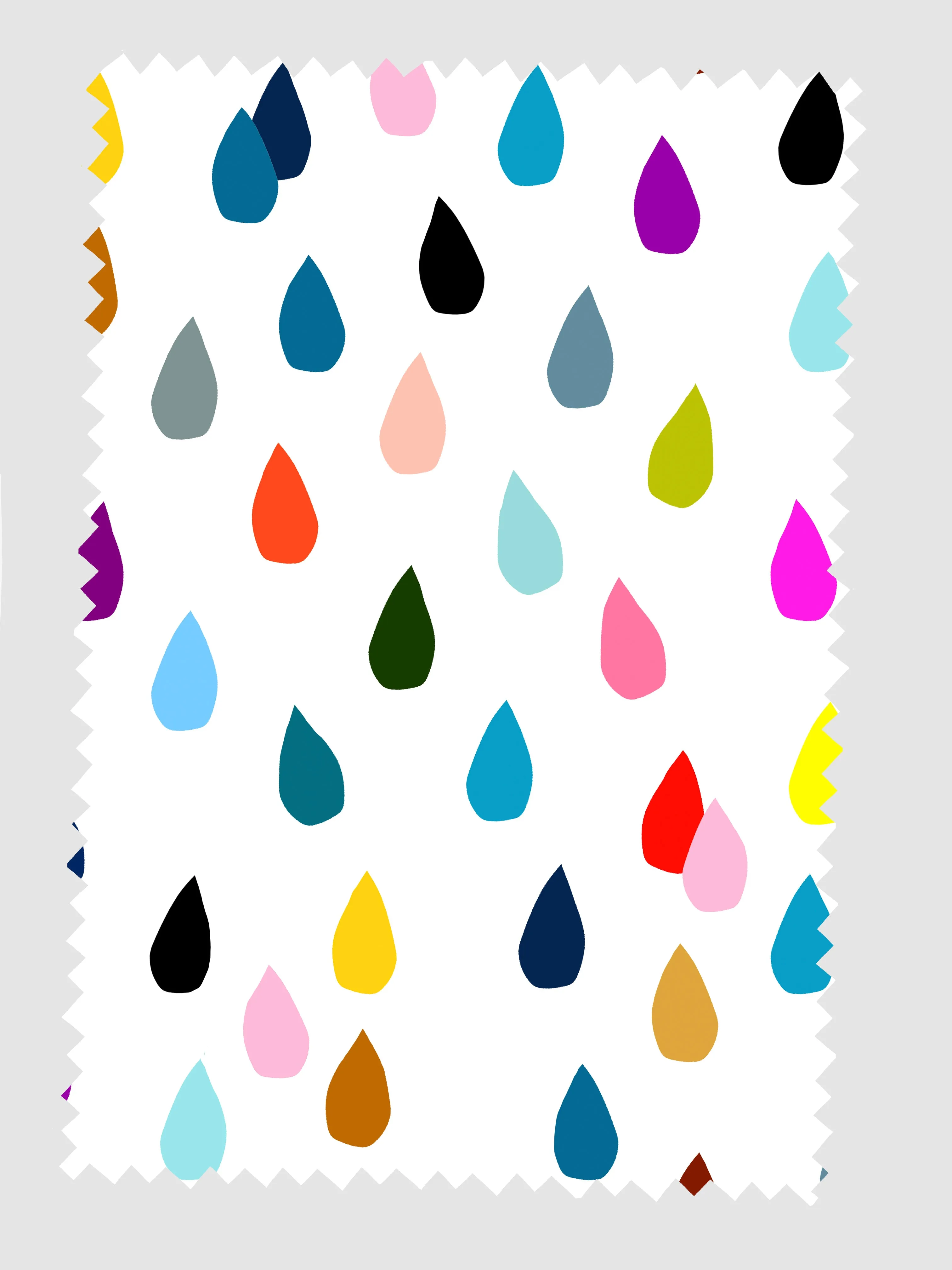 Bright Drops linen cotton