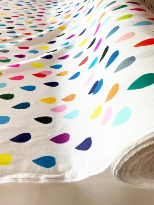 Bright Drops linen cotton