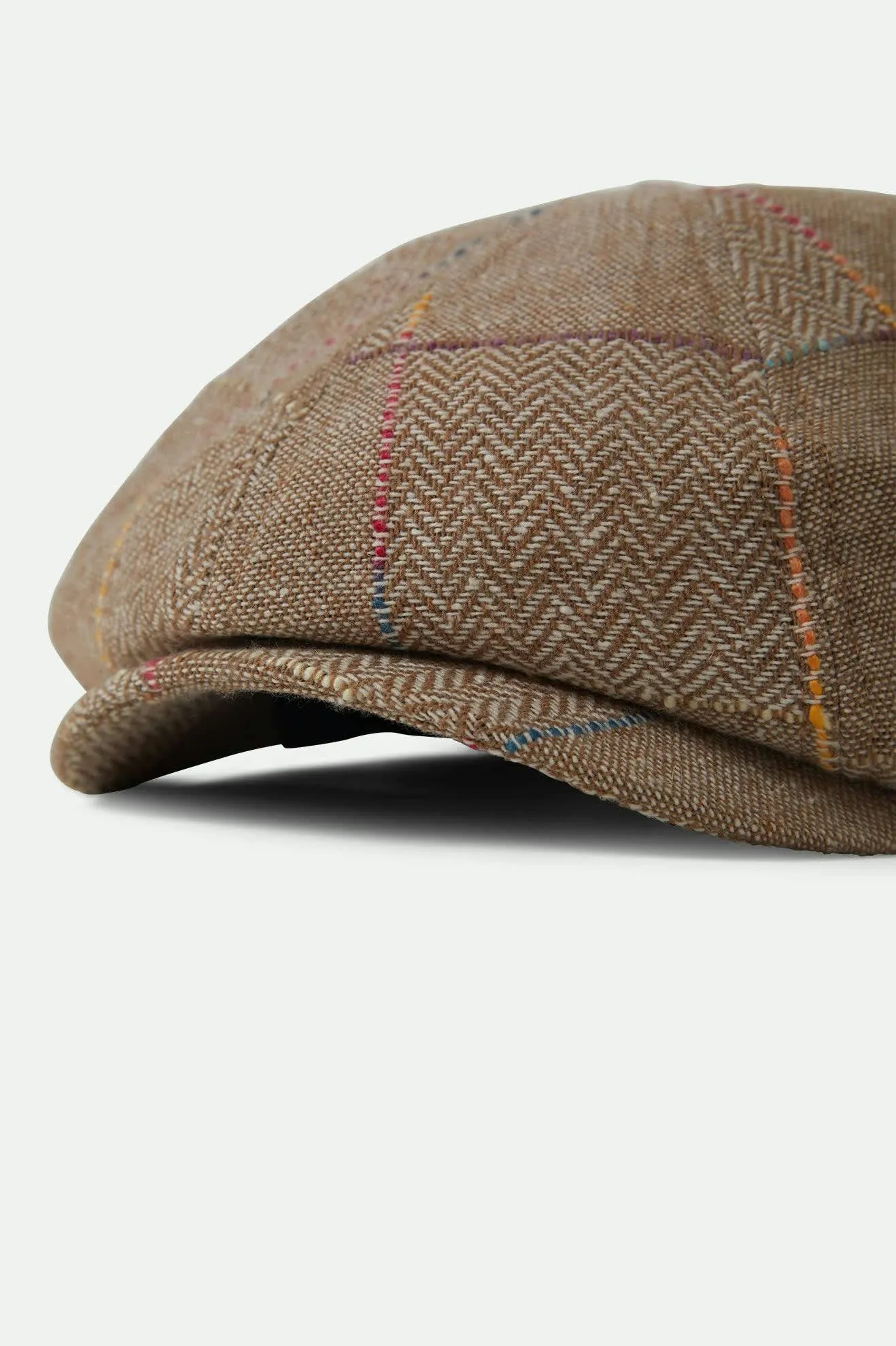 Brood Newsboy Cap - Tan/Multi