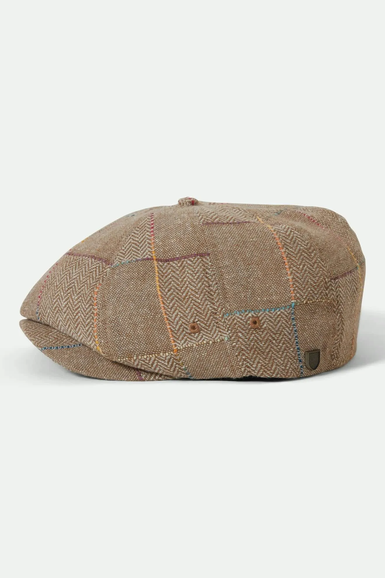 Brood Newsboy Cap - Tan/Multi