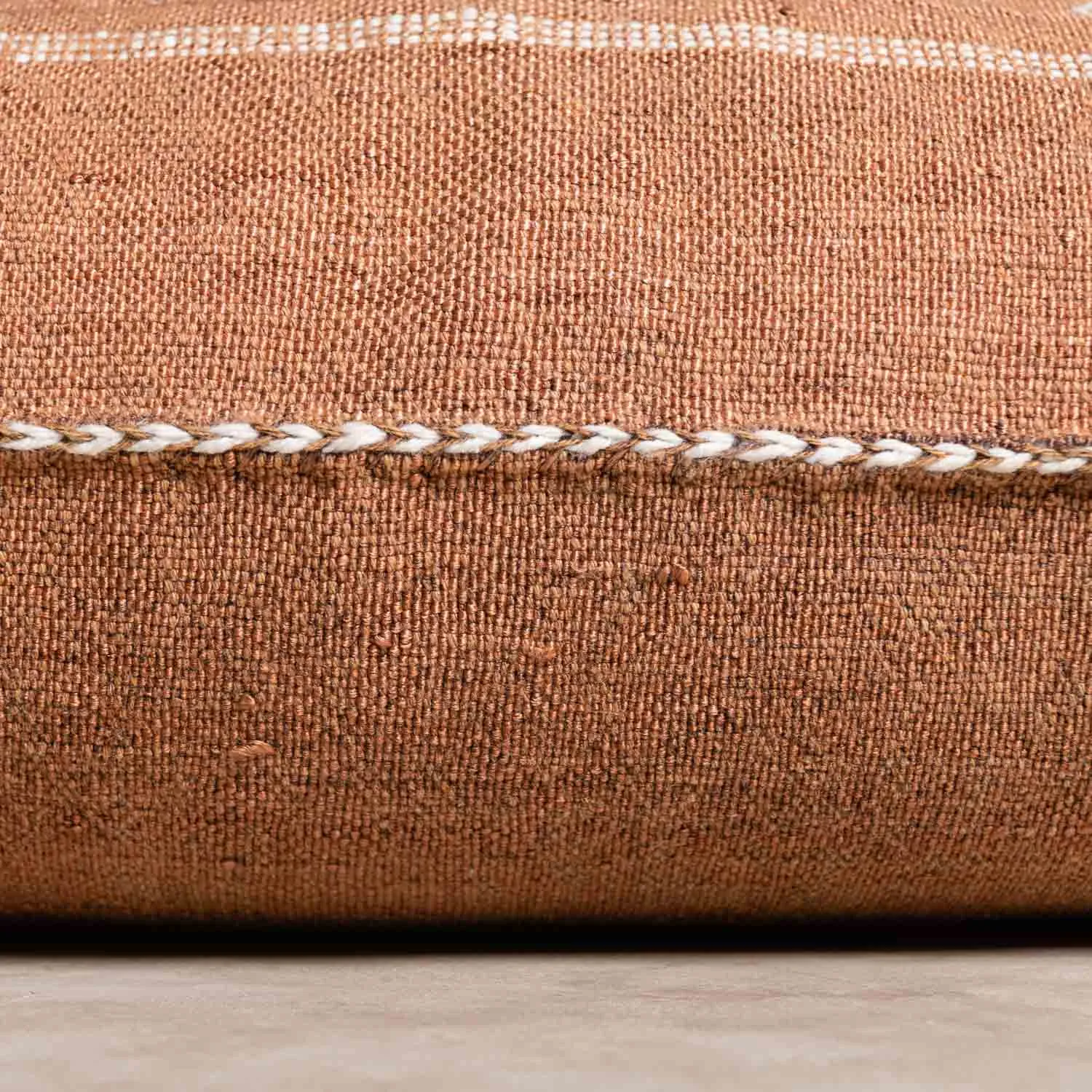 Brown Cactus silk pillow cover
