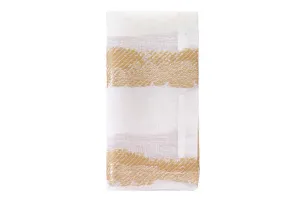 Brushstroke Napkin Gold