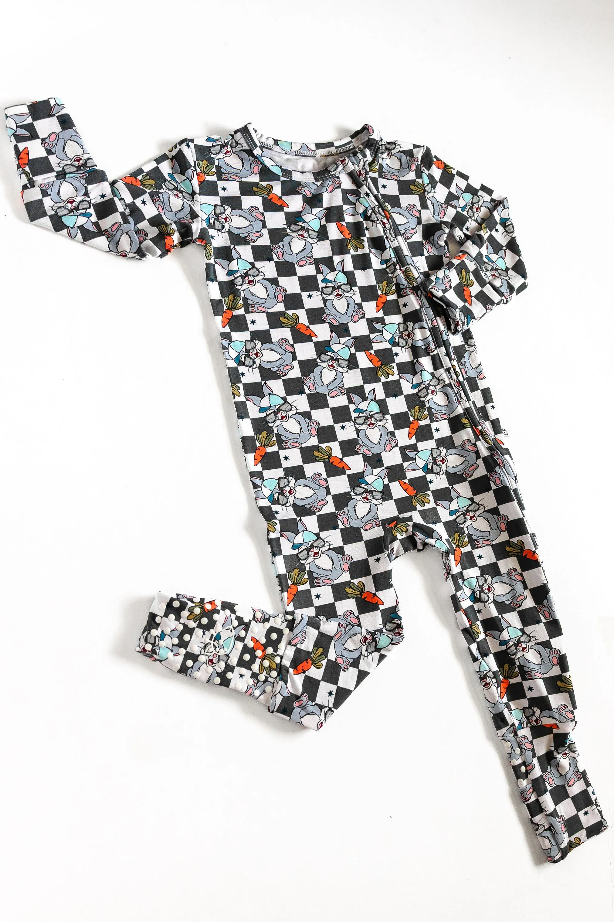 Bunny Hop Dreams Convertible Footie