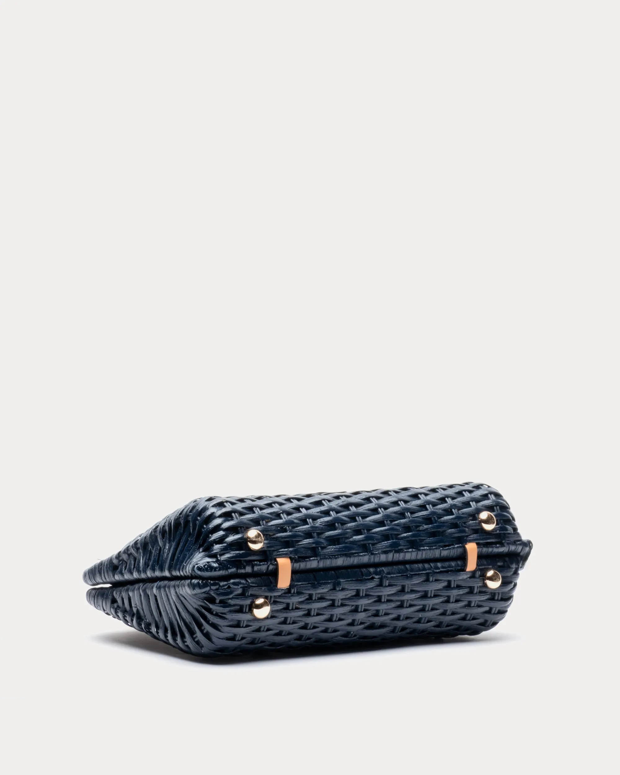 Buzzy Basket Wicker - Navy