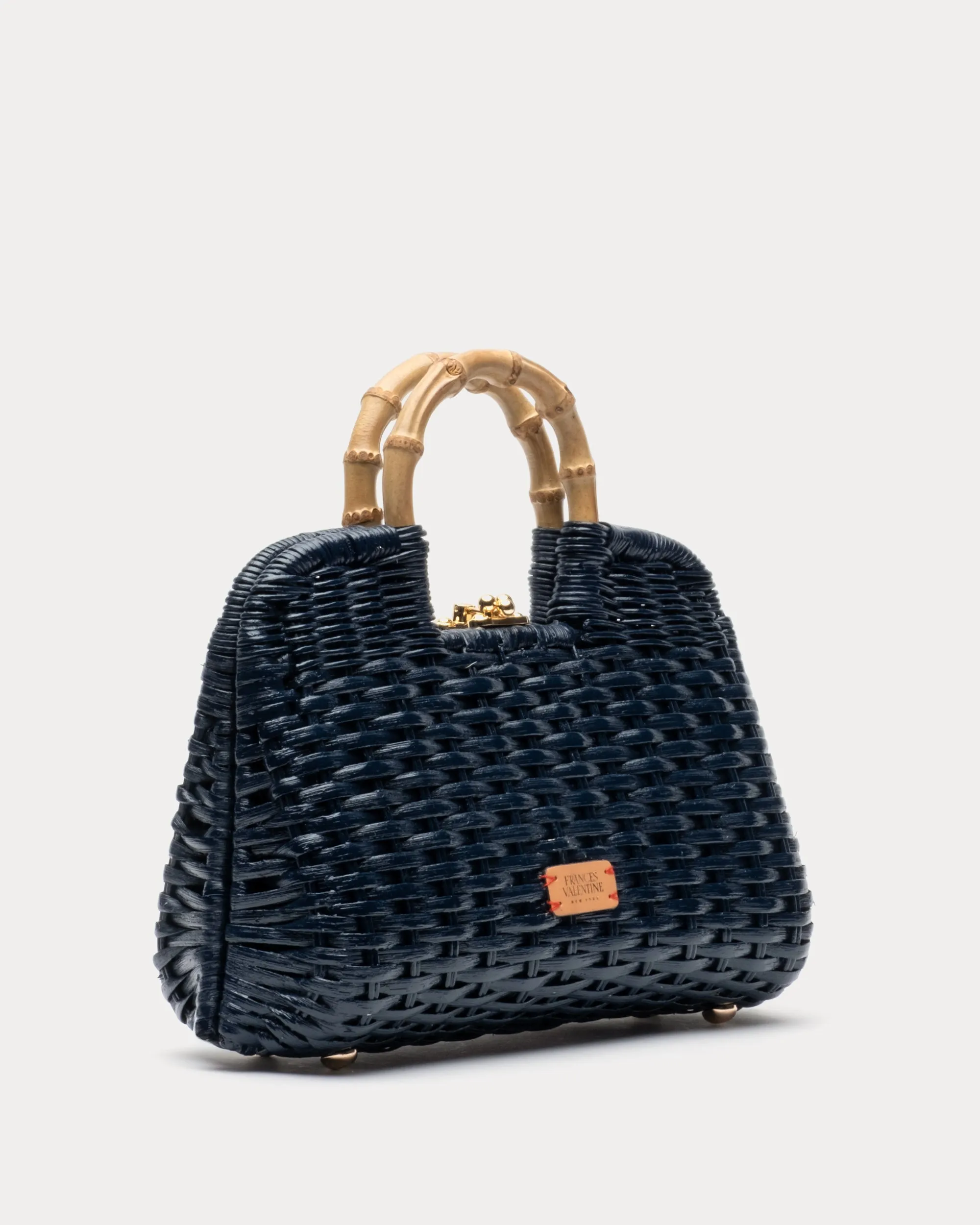 Buzzy Basket Wicker - Navy
