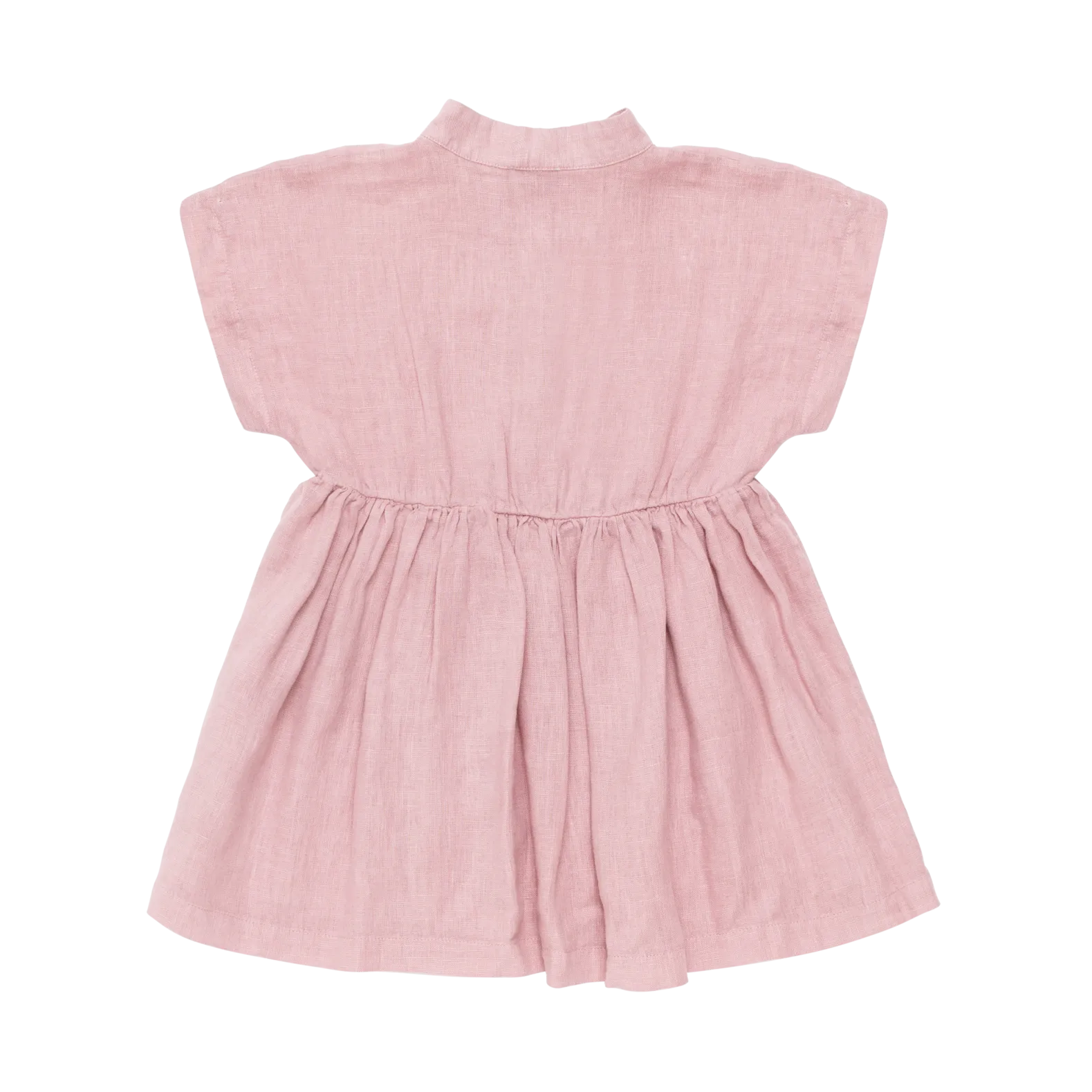 Byzou Linen Dress | Purple Violet