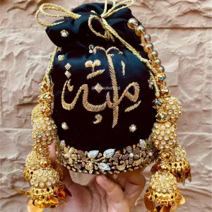 CALLIGRAPHIC POTLI