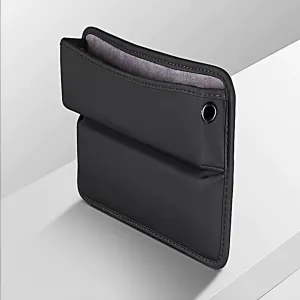 Car Seat Gap Filler Organizer, Custom-Fit For Car, Multifunctional PU Leather Console Side Pocket Organizer for Cellphones, Cards, Wallets, Keys WAJG226