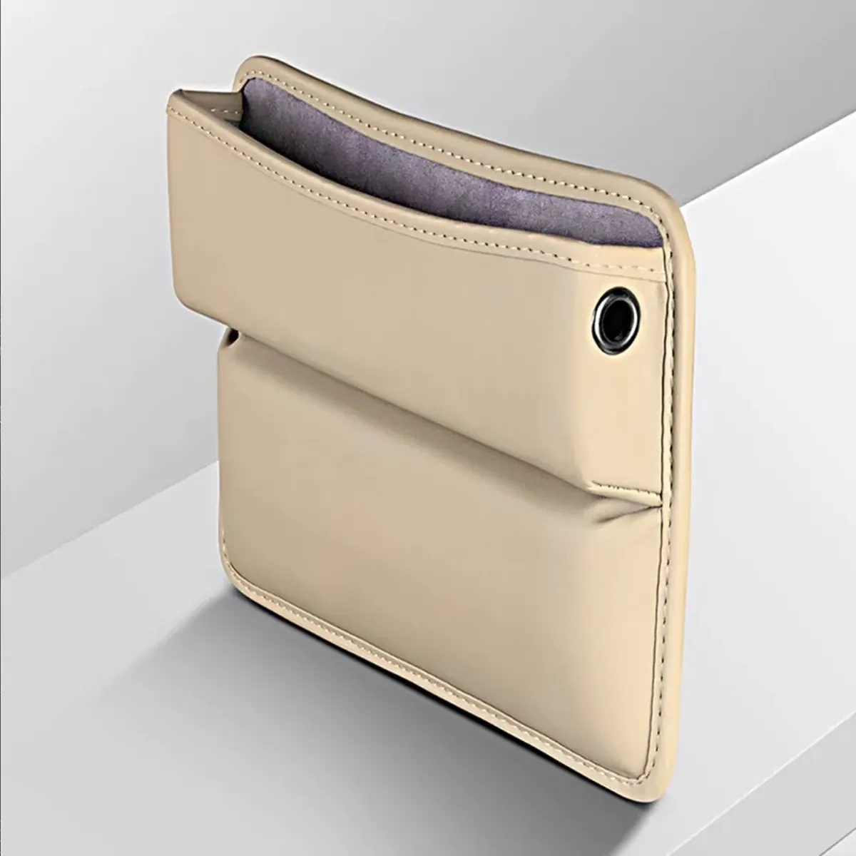 Car Seat Gap Filler Organizer, Custom-Fit For Car, Multifunctional PU Leather Console Side Pocket Organizer for Cellphones, Cards, Wallets, Keys WAJG226