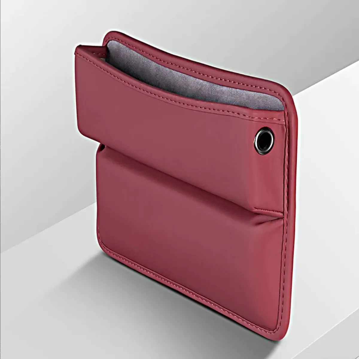 Car Seat Gap Filler Organizer, Custom-Fit For Car, Multifunctional PU Leather Console Side Pocket Organizer for Cellphones, Cards, Wallets, Keys WAJG226