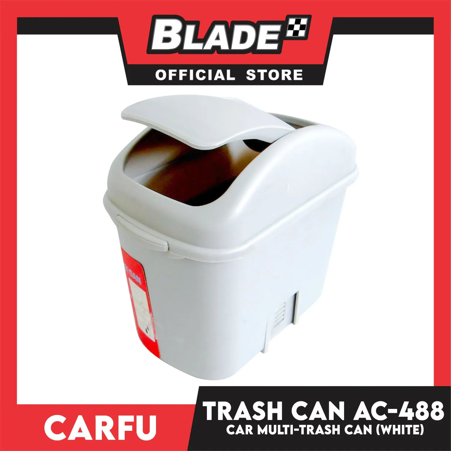 Carfu AC-488 Car Multi-Trash Can (Grey)