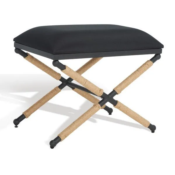 Carmelo Hemp Wrapped Ottoman Design: SFV2122B
