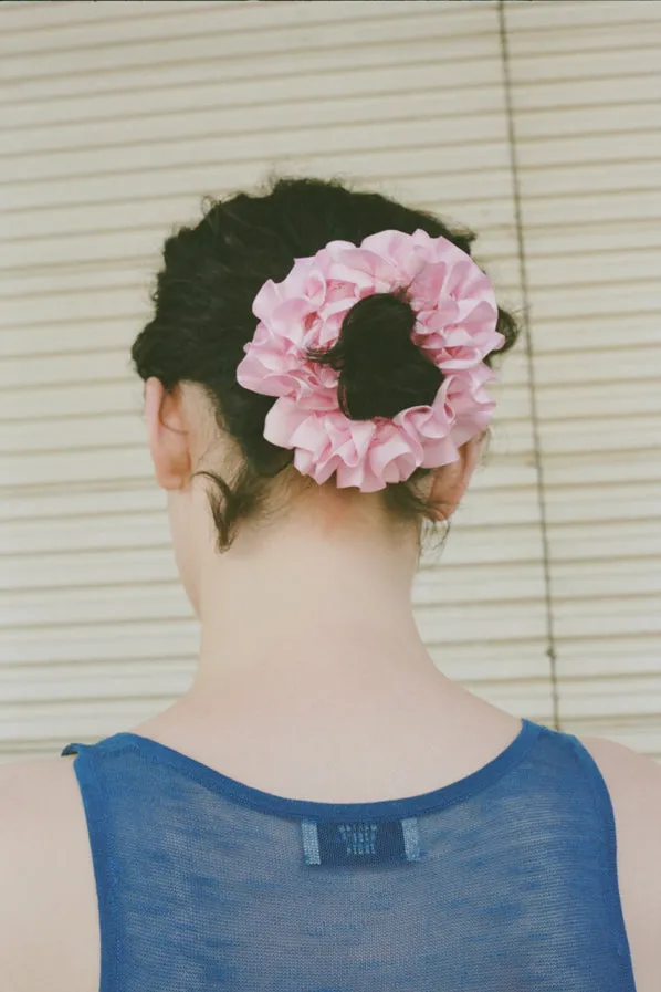 CARNATION SCRUNCHIE, LIPSTICK