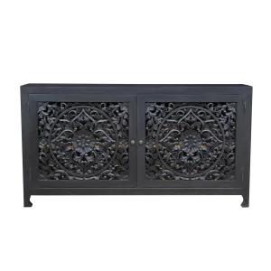 Carved Buffet in black