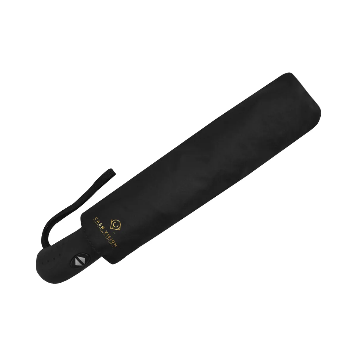 Cash Vision Anti-UV Auto-Fordable Umbrella - Black