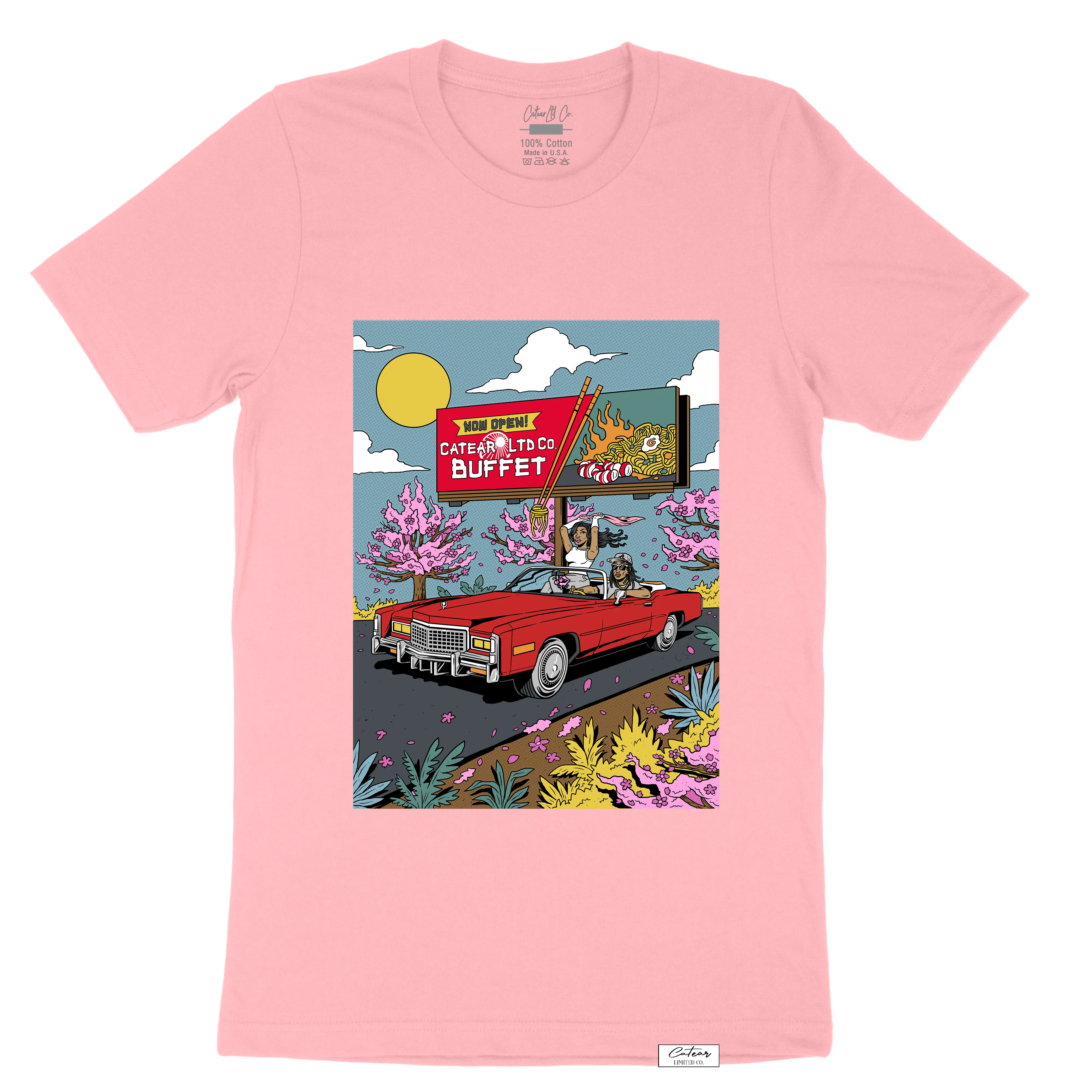 CATEAR BLOSSOMING ON THE SCENE TEE