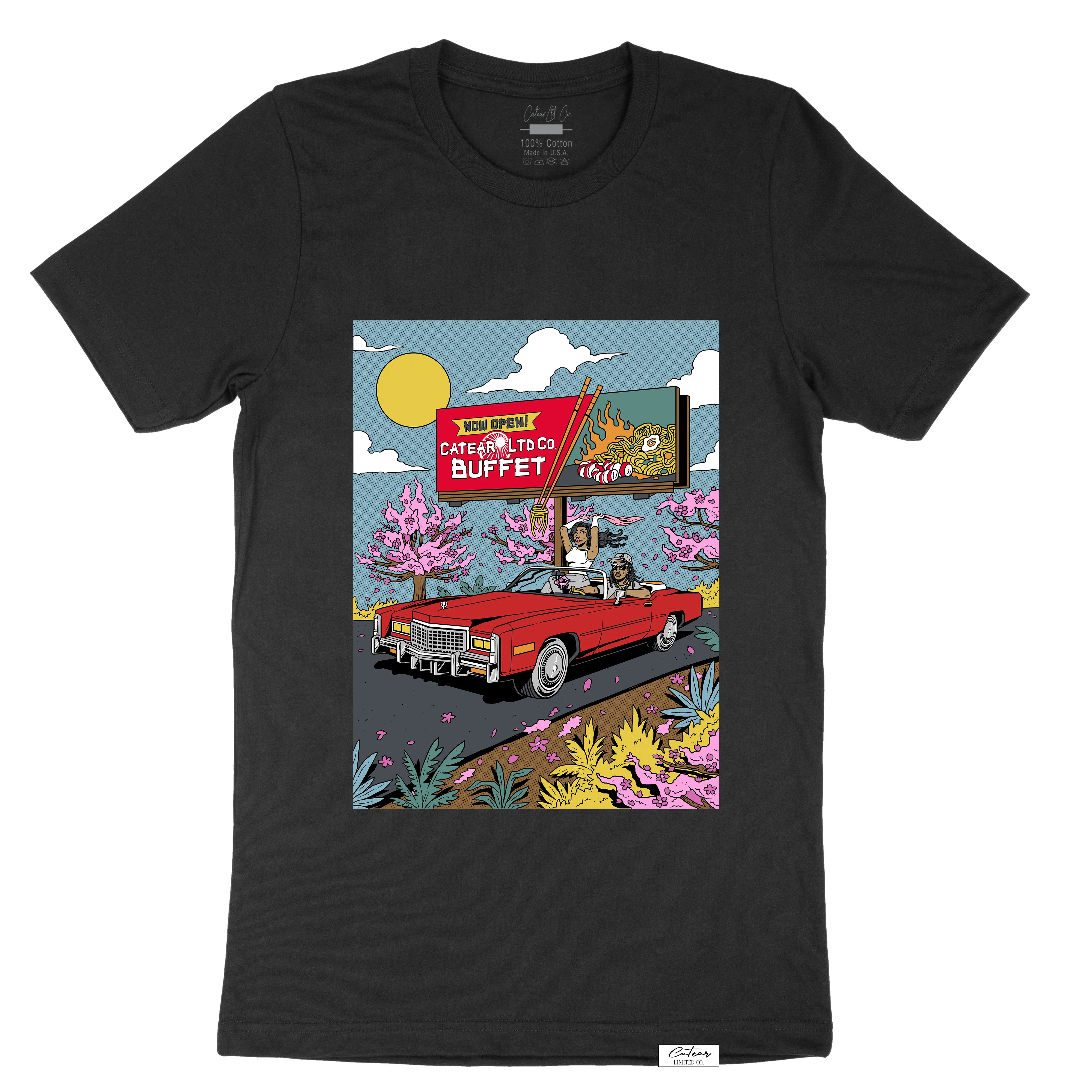 CATEAR BLOSSOMING ON THE SCENE TEE