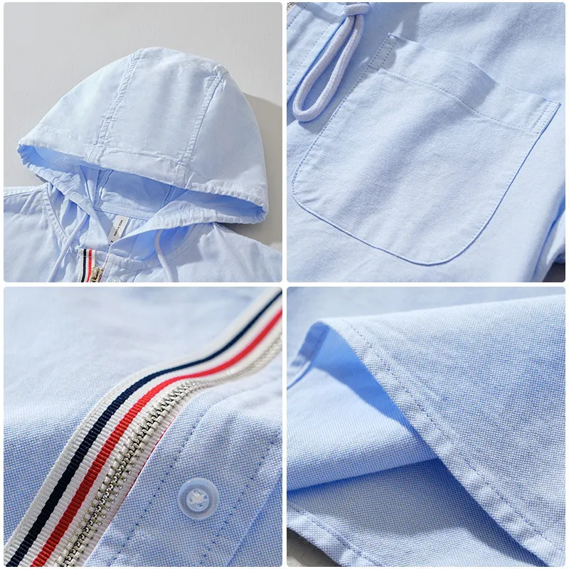 Chelsea Linen Hoodie Shirt