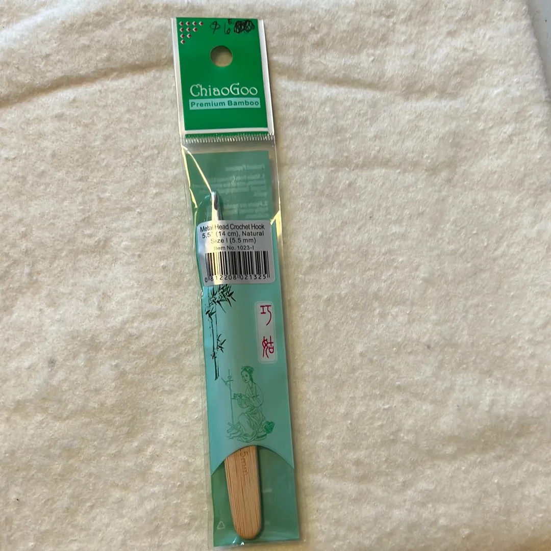 ChiaoGoo Metal Head Crochet Hook
