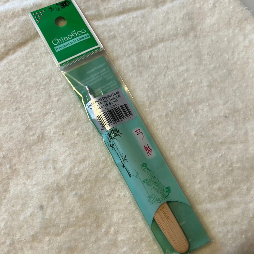 ChiaoGoo Metal Head Crochet Hook