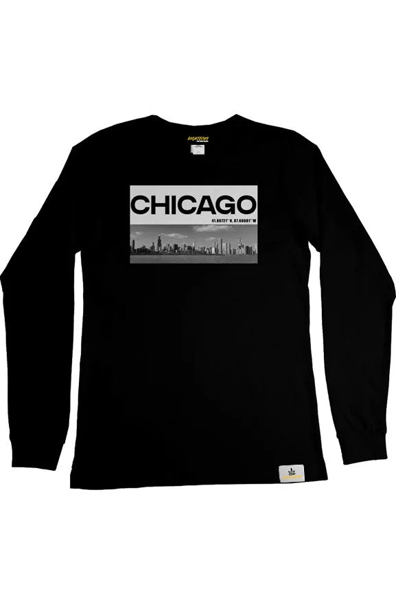 CHICAGO SKYLINE L/S TEE