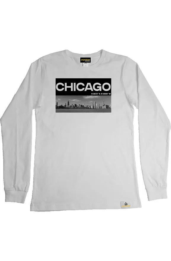 CHICAGO SKYLINE L/S TEE