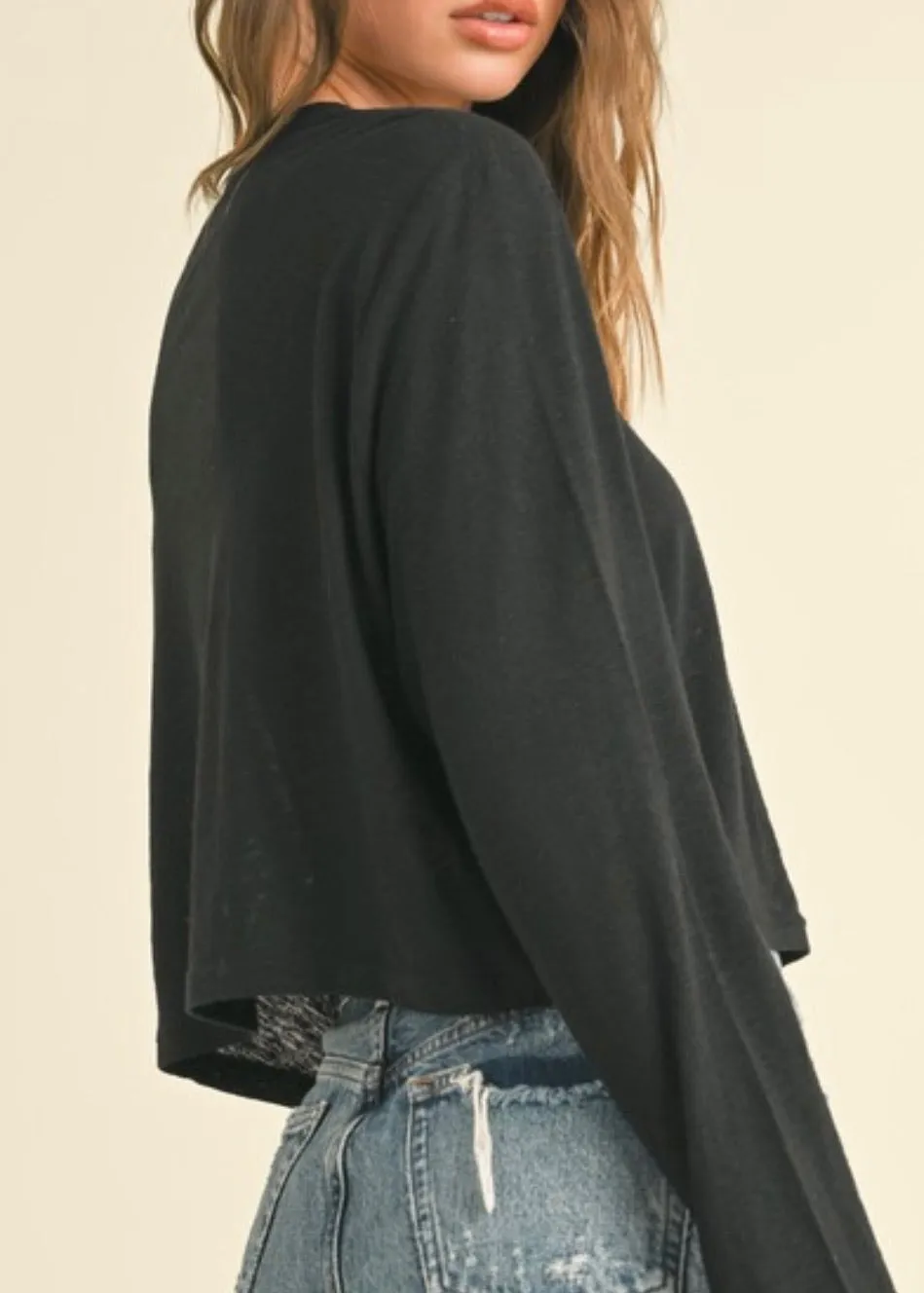 Chilly Nights Linen Blend Sweater