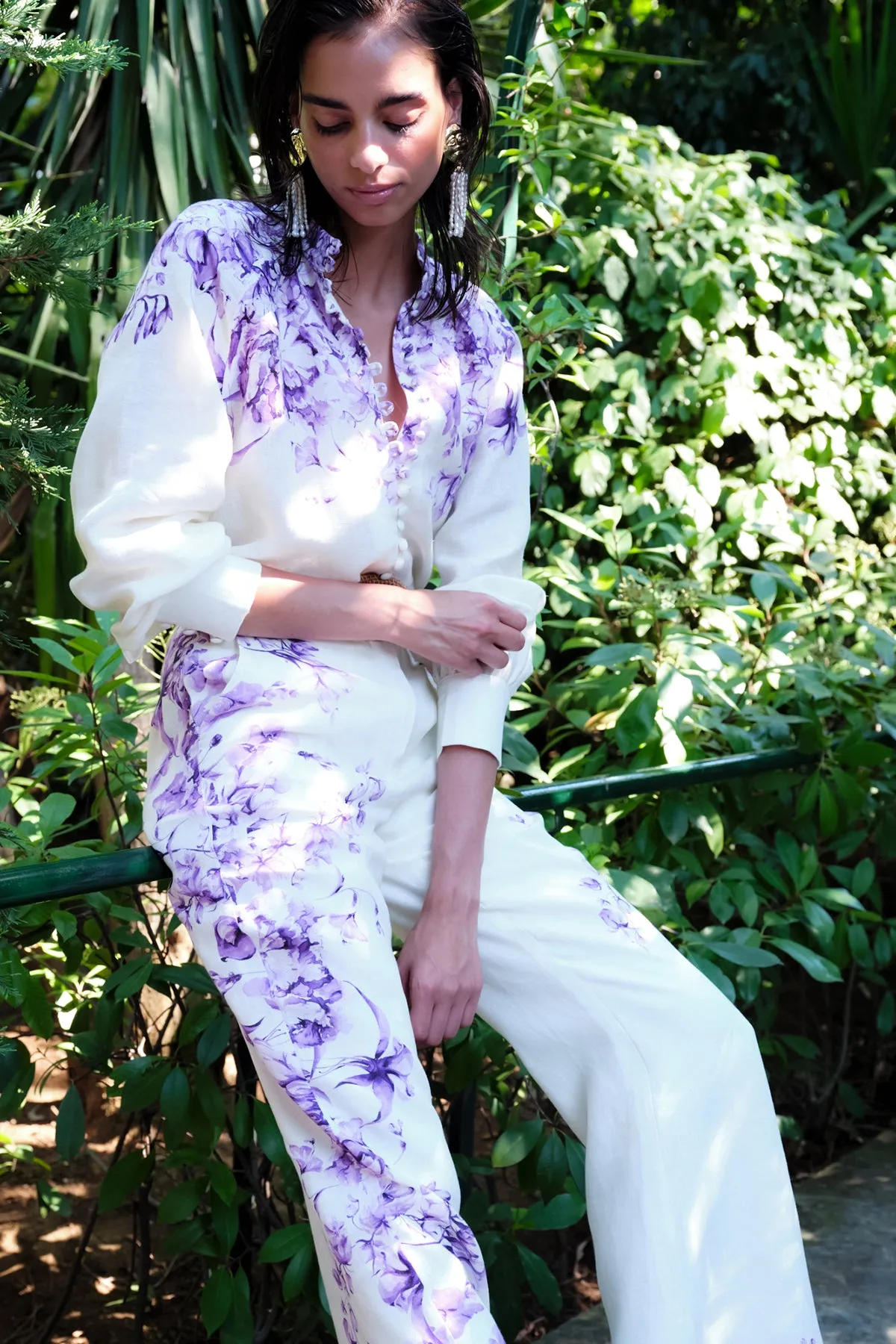 Chloris Shirt - Purple