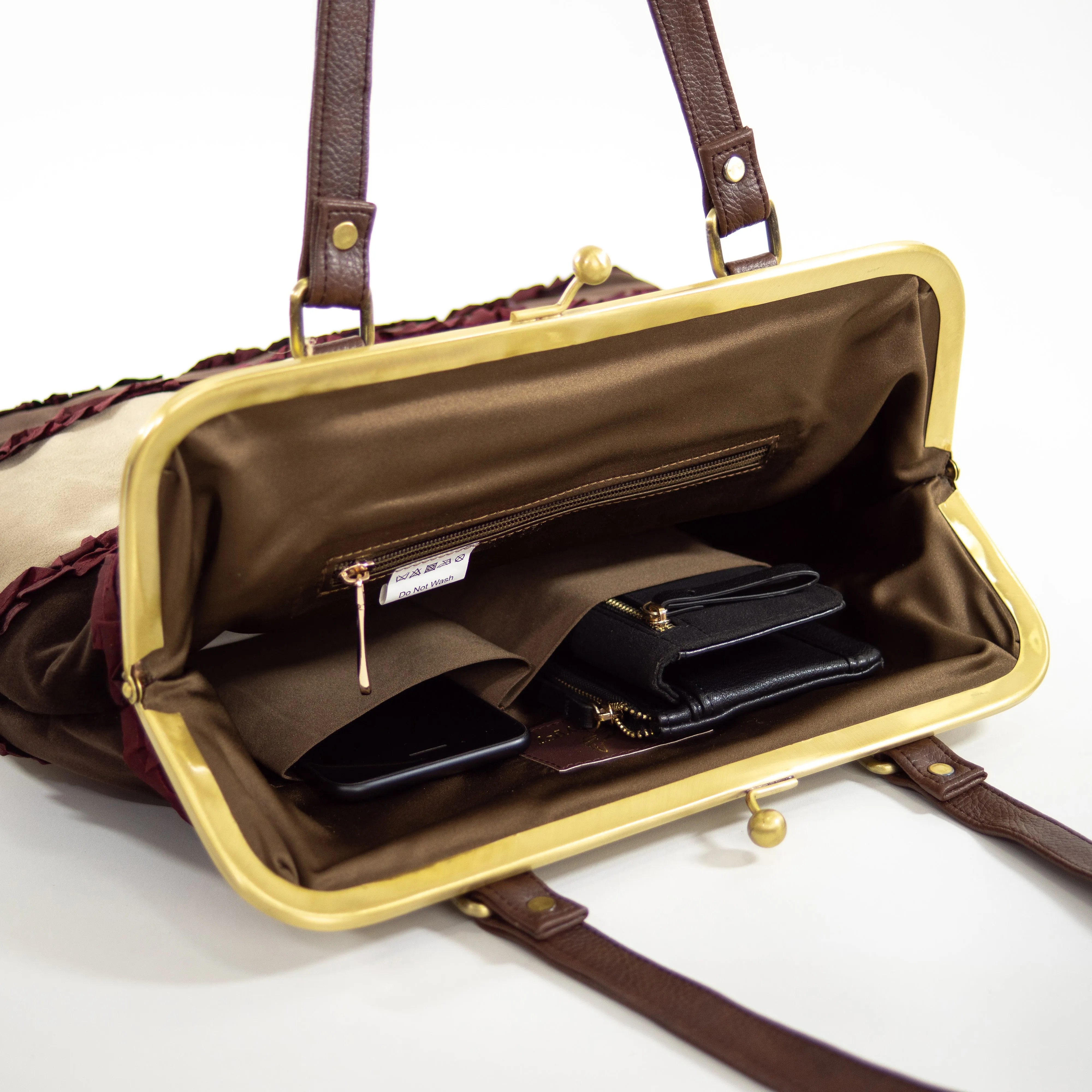 Choco Delight | Boho Frill Bag