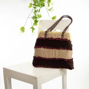 Choco Delight | Boho Frill Bag