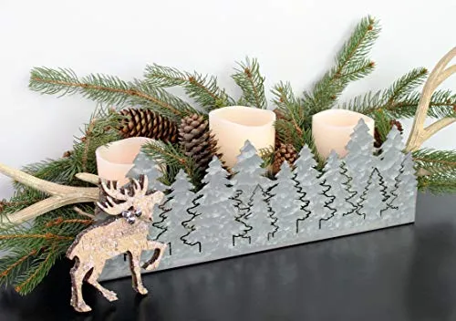 Christmas Tree Galvanized Tray (Case of 10)