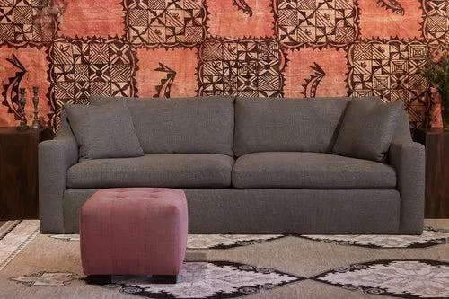 Cisco Fabric Bellamy Pewter - Grade G - Cotton/Acrylic/Polyester/Linen
