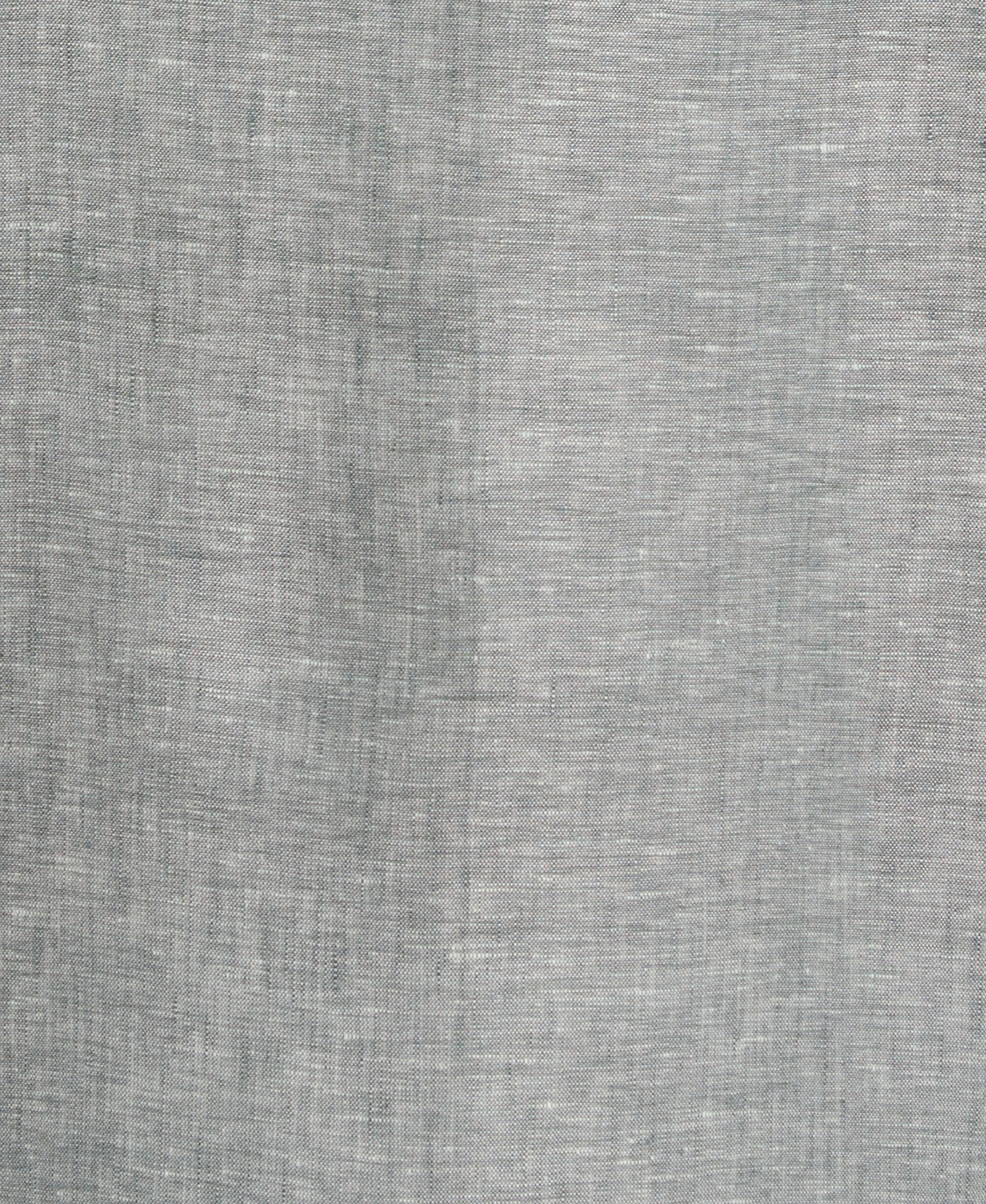 Classic Two-Tone Linen Shirt