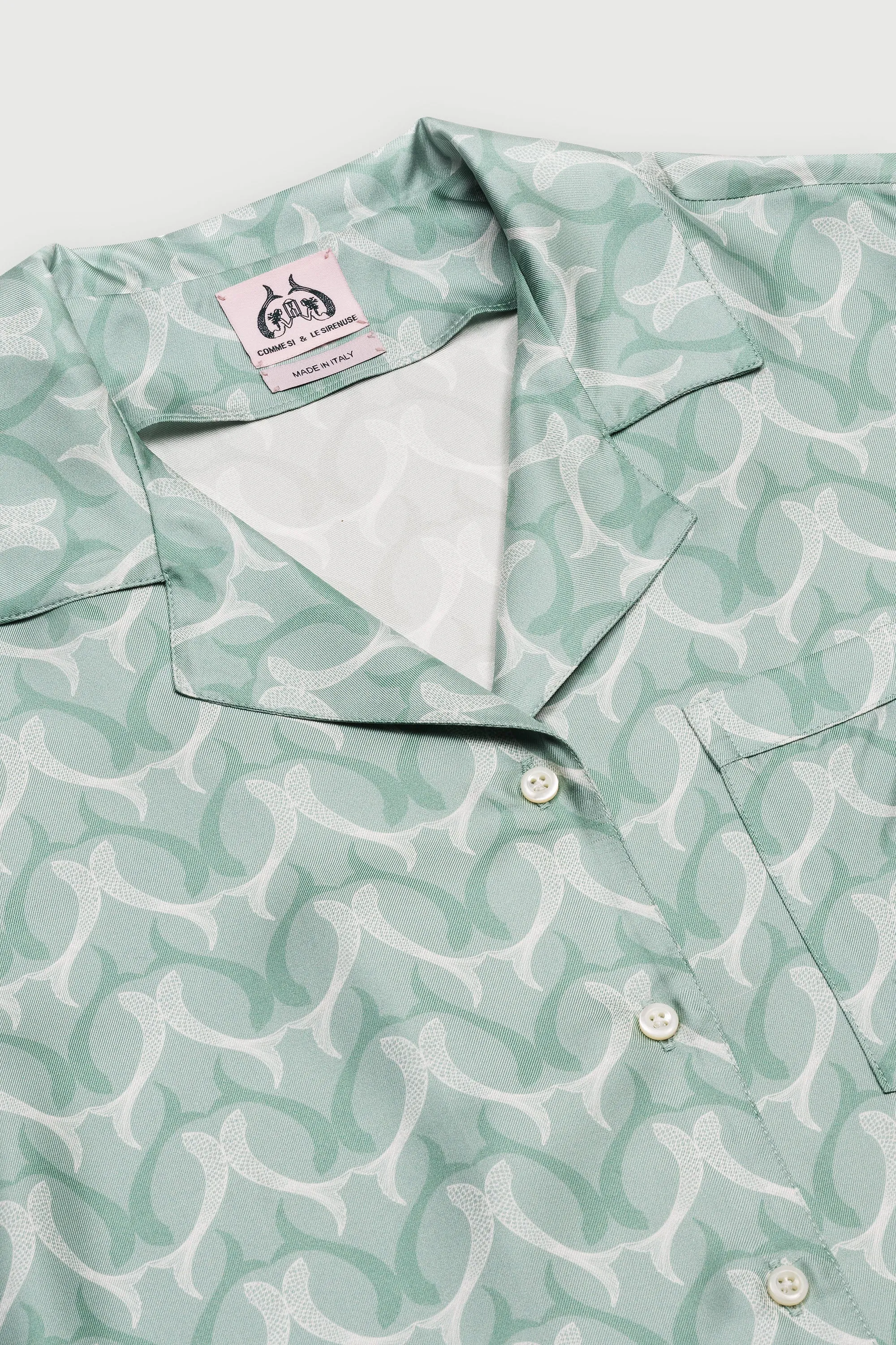 Comme Si & Le Sirenuse, La Shirt Classica, Silk Twill