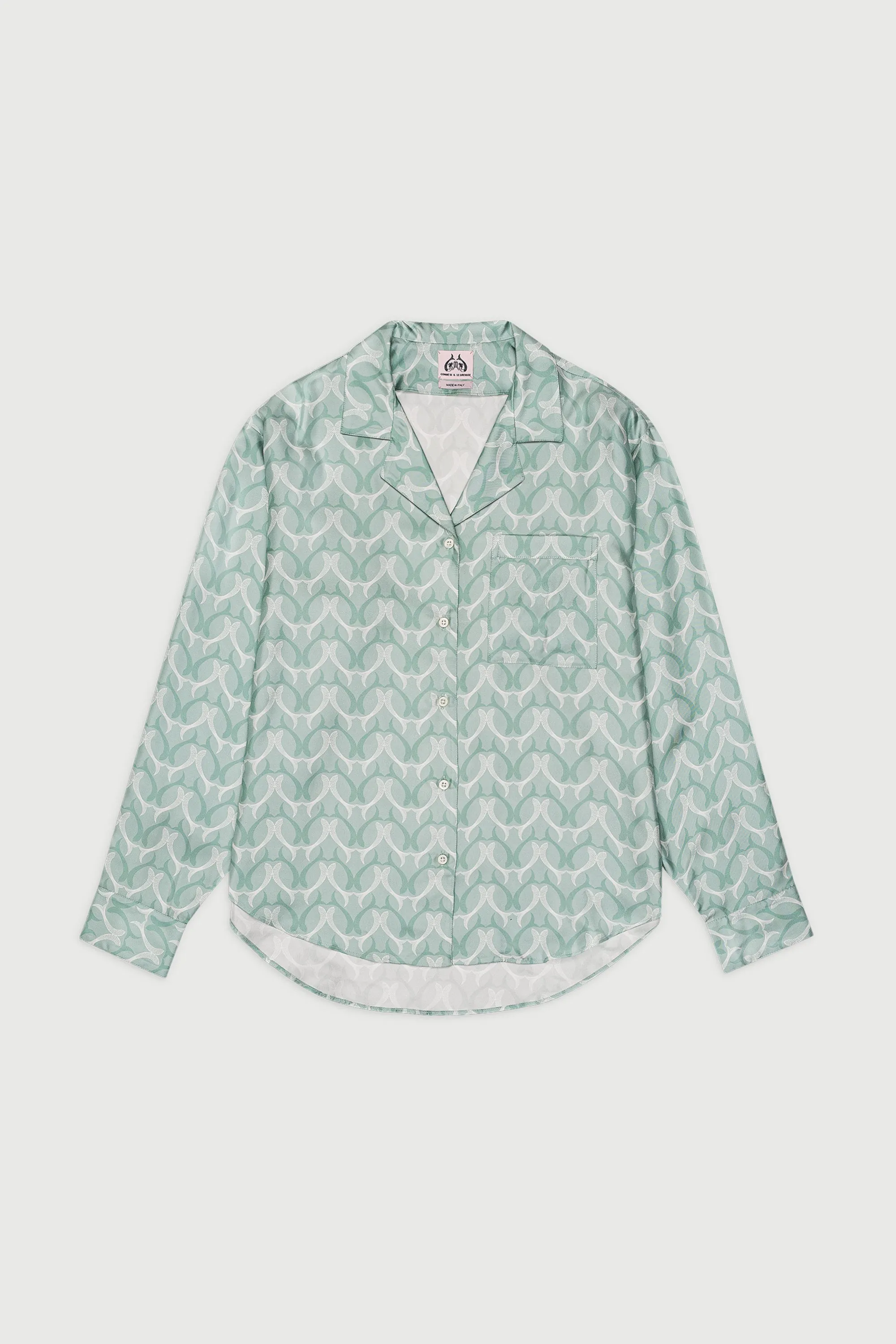 Comme Si & Le Sirenuse, La Shirt Classica, Silk Twill